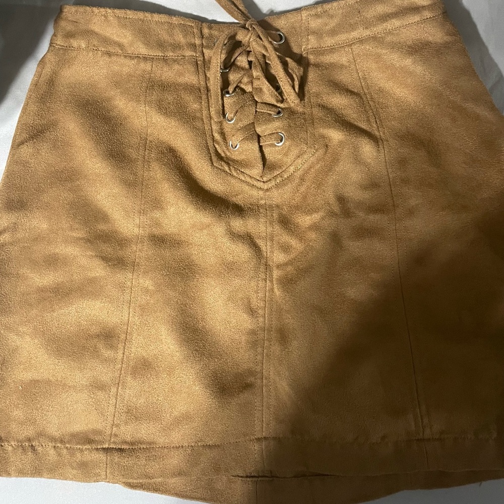 Jack by bb Dakota faux suede skirt nwot